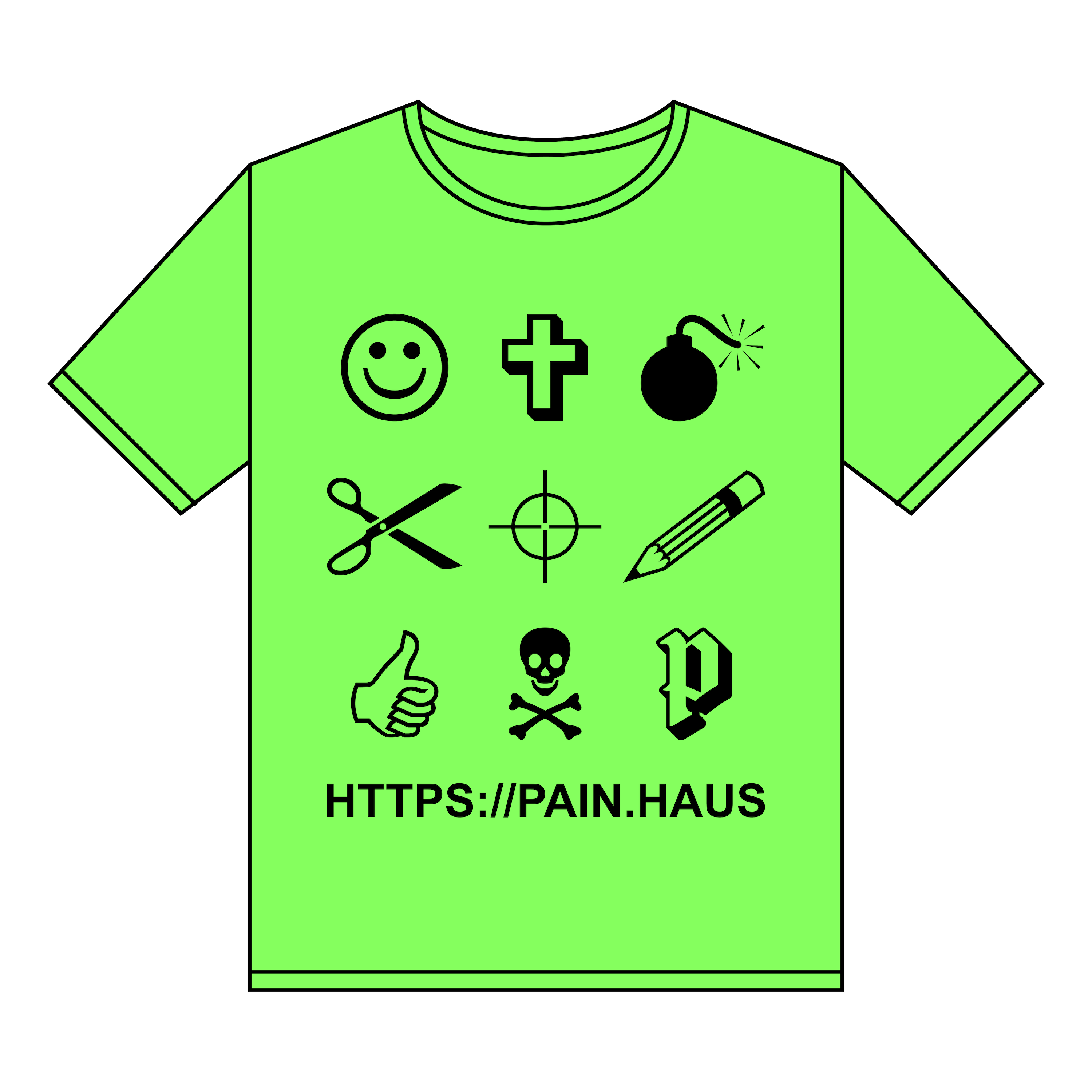 PAIN ICON TEE